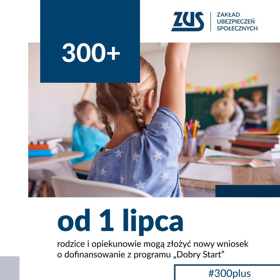 Do 30 listopada trwa nabór wniosków o 300 plus