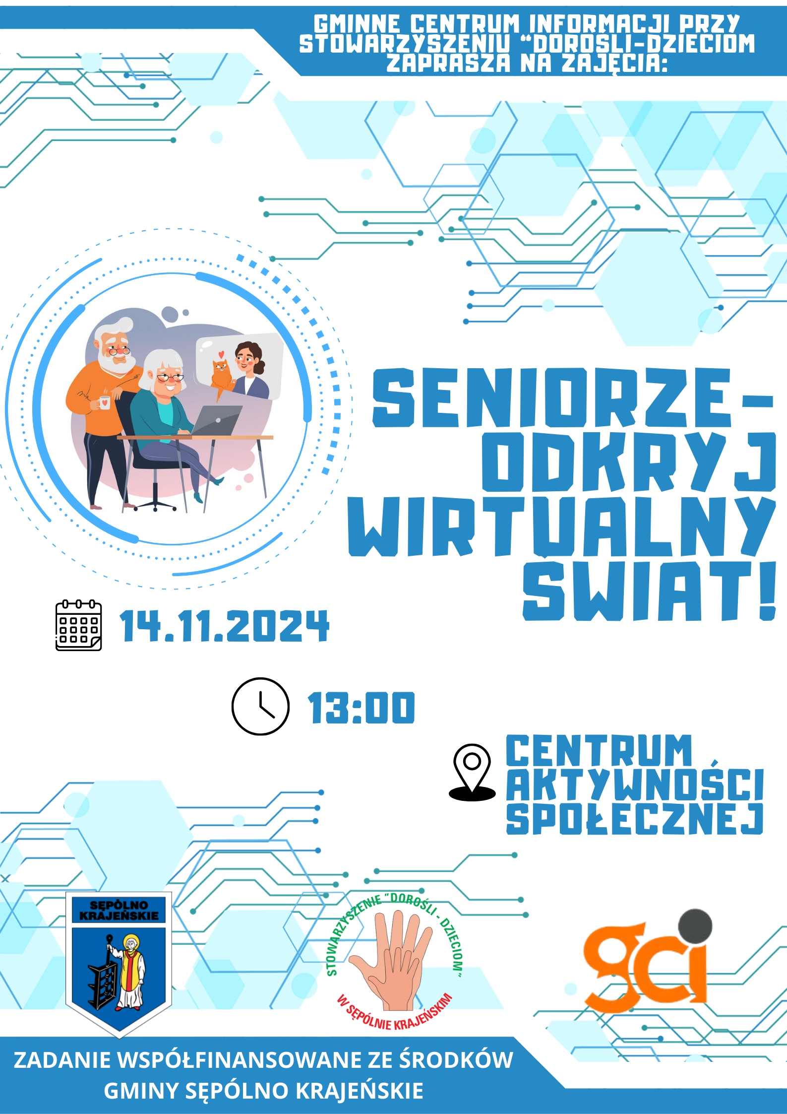 „Seniorze – odkryj wirtualny świat!”