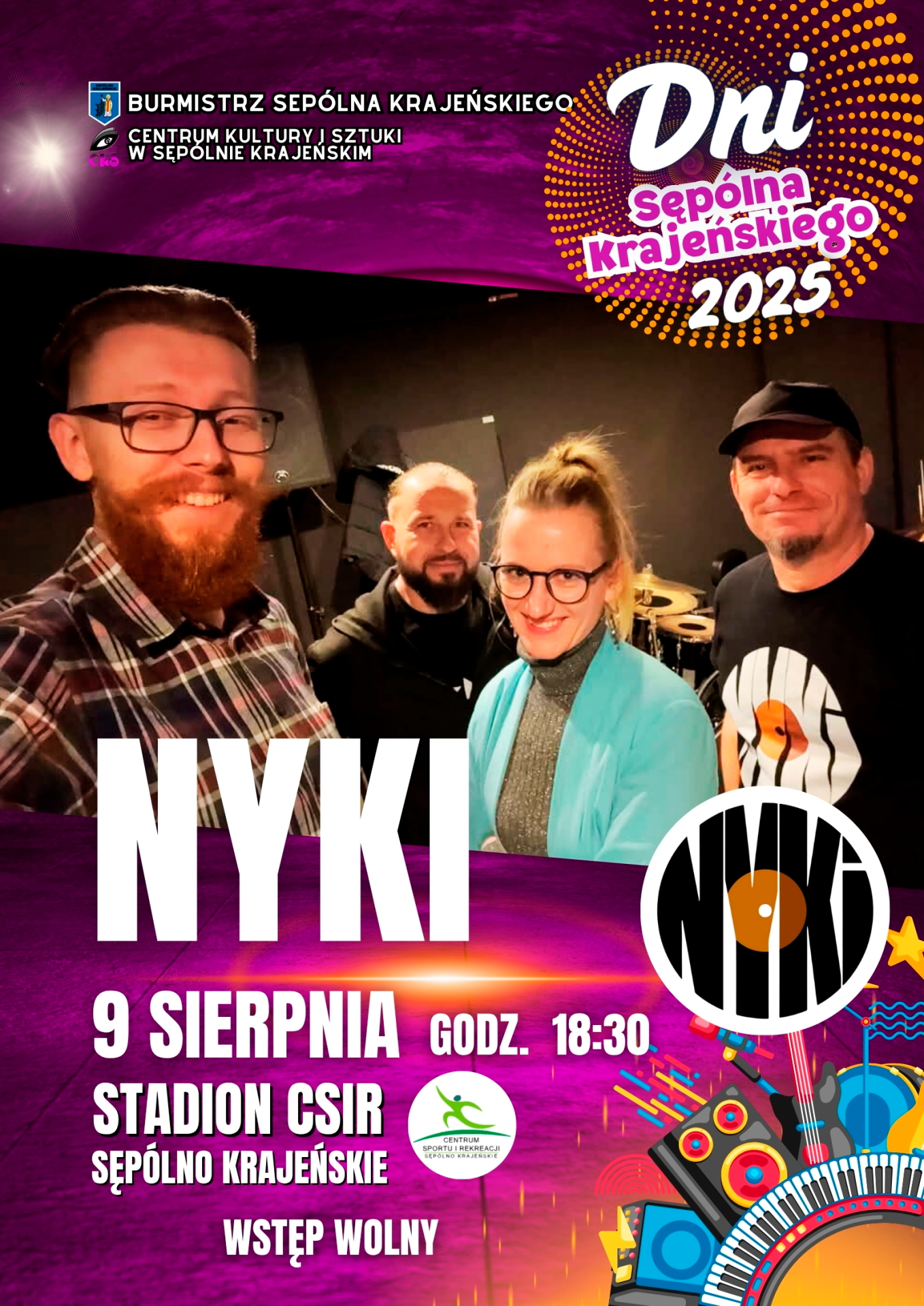 Koncertowe Dni Sępólna Krajeńskiego – Nyki 