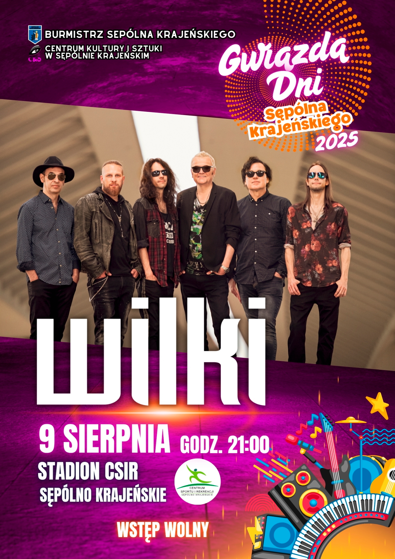 Wilki na finał Dni Sępólna Krajeńskiego!
