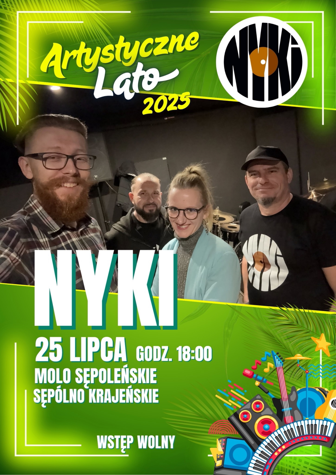 NYKI zagrają na sępoleńskim molo