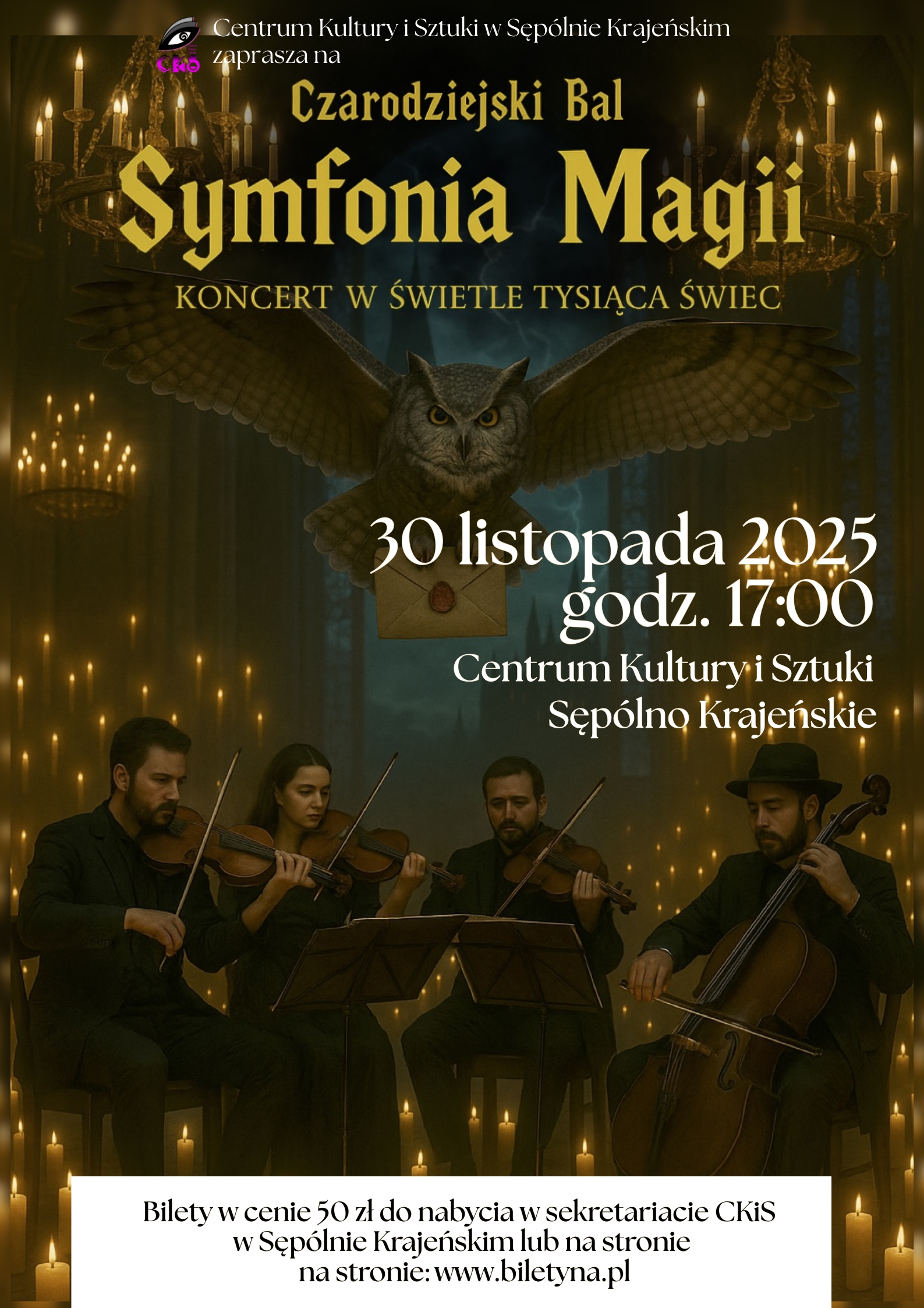 Symfonia Magii – Koncert w Świetle Tysiąca Świec Symfonia Magii – Koncert w Świetle Tysiąca Świec